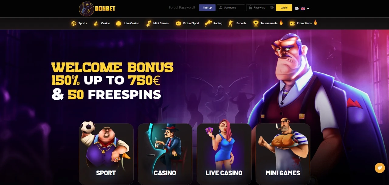 Donbet Non Aams Casino